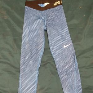Womens Small blue nike leggings